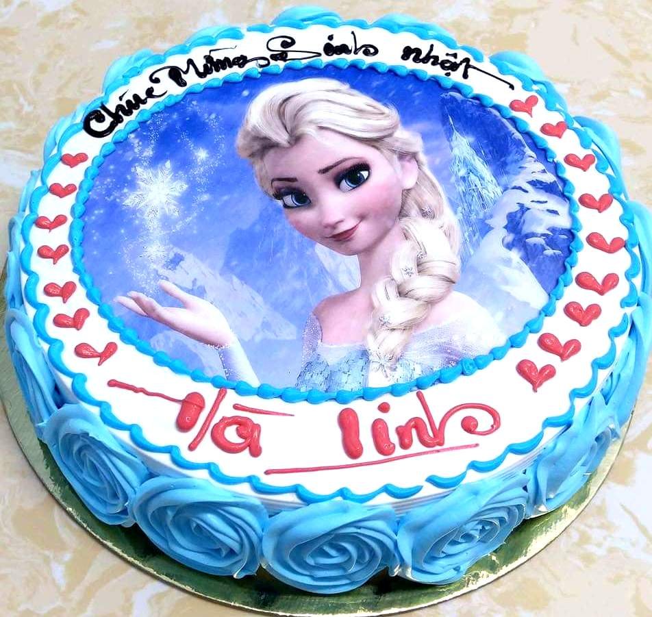 Frozen Themed Birthday Cake - For Your Princess! - Rolands Swiss Bake
