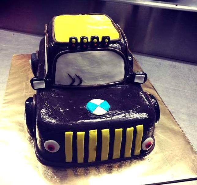 Ambassador Car Theme Cake